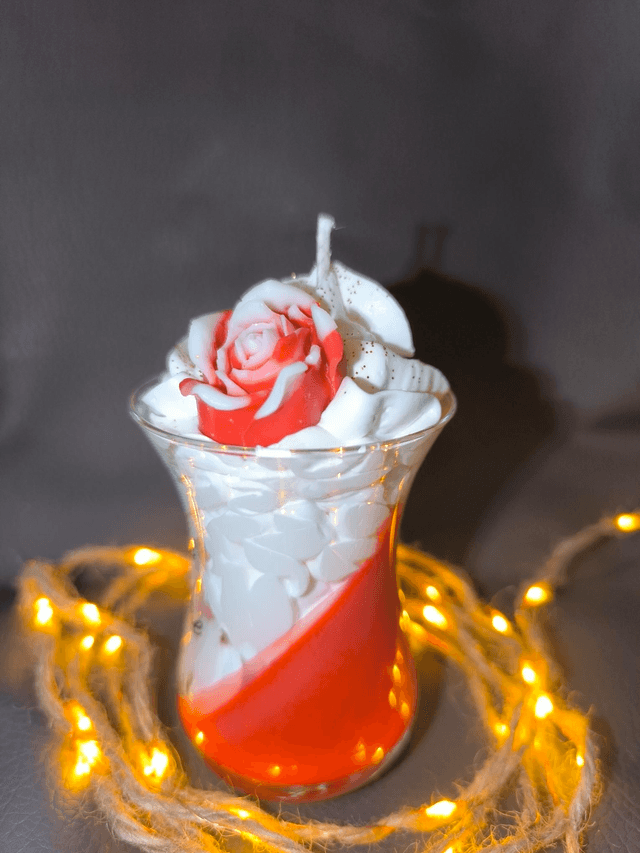 Bougie Saint -valentin 